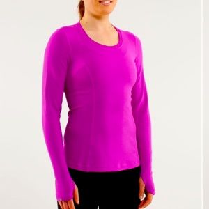 Lululemon run switch back long sleeve NWT